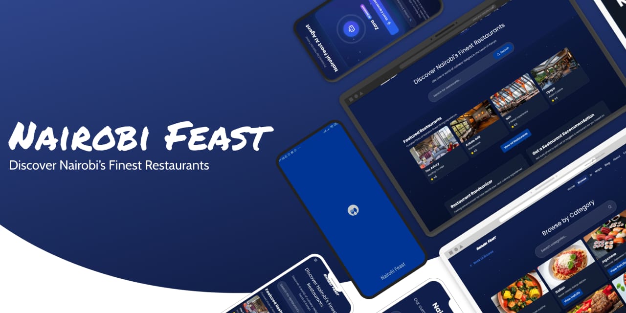 Nairobi Feast Restaurant Website